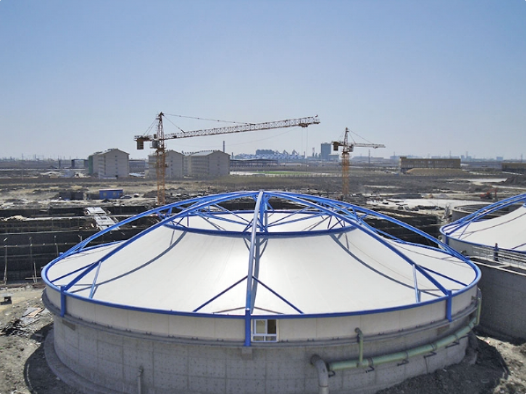 昭通市污水池加盖膜结构工程 - 价格