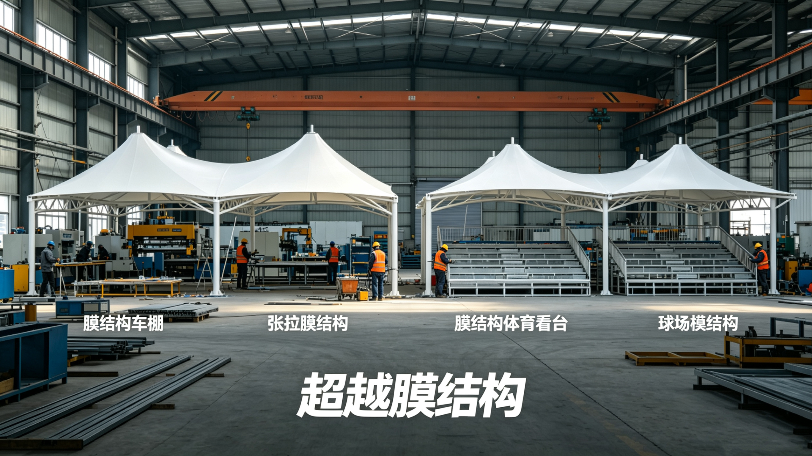 昭通市膜结构工程膜结构体育看台 - 厂家